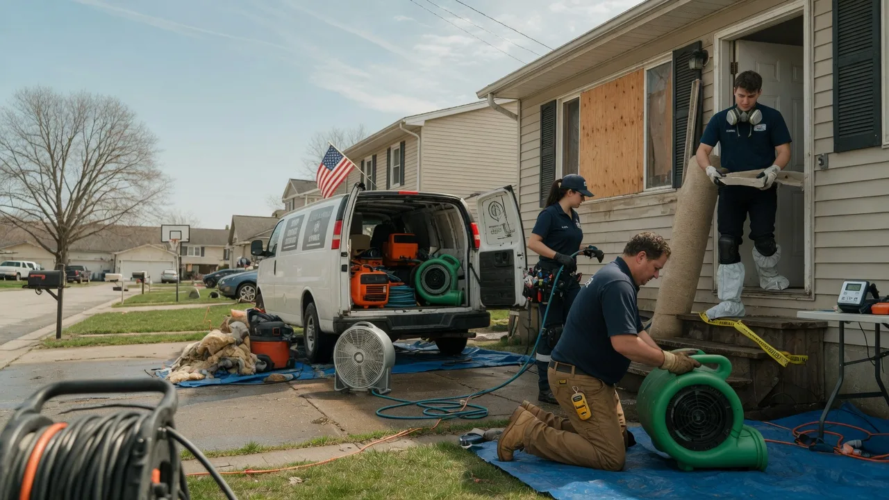 Water Damage Restoration in Hallett, OK near me